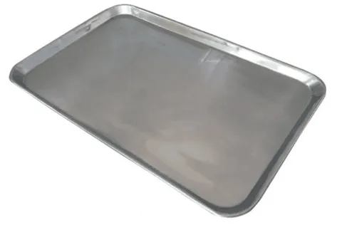 Bandeja metálica de panadería